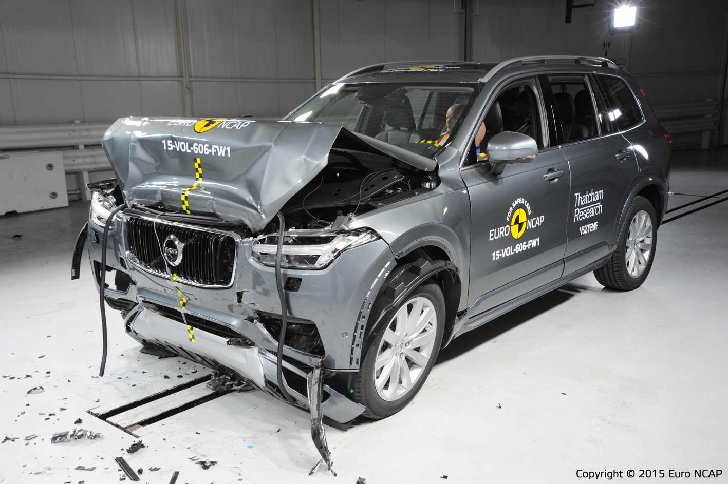 Voldsom Volvo sætter rekord i sikkerhed