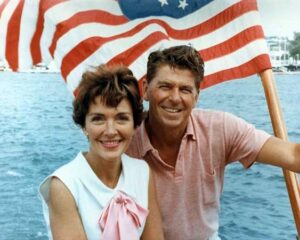  Nancy og Ronald Reagan, 1964. Foto: The Reagan Library, US National Archives.