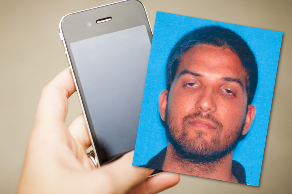 Det er lykkedes FBI at få adgang til Syed Rizwan Farooks (indsat) iPhone.  Fotos: Ulf40/Department of Motorvehicles. Collage: Rolf Larsen