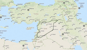 Kort: © OpenStreetMap-bidragsydere. 