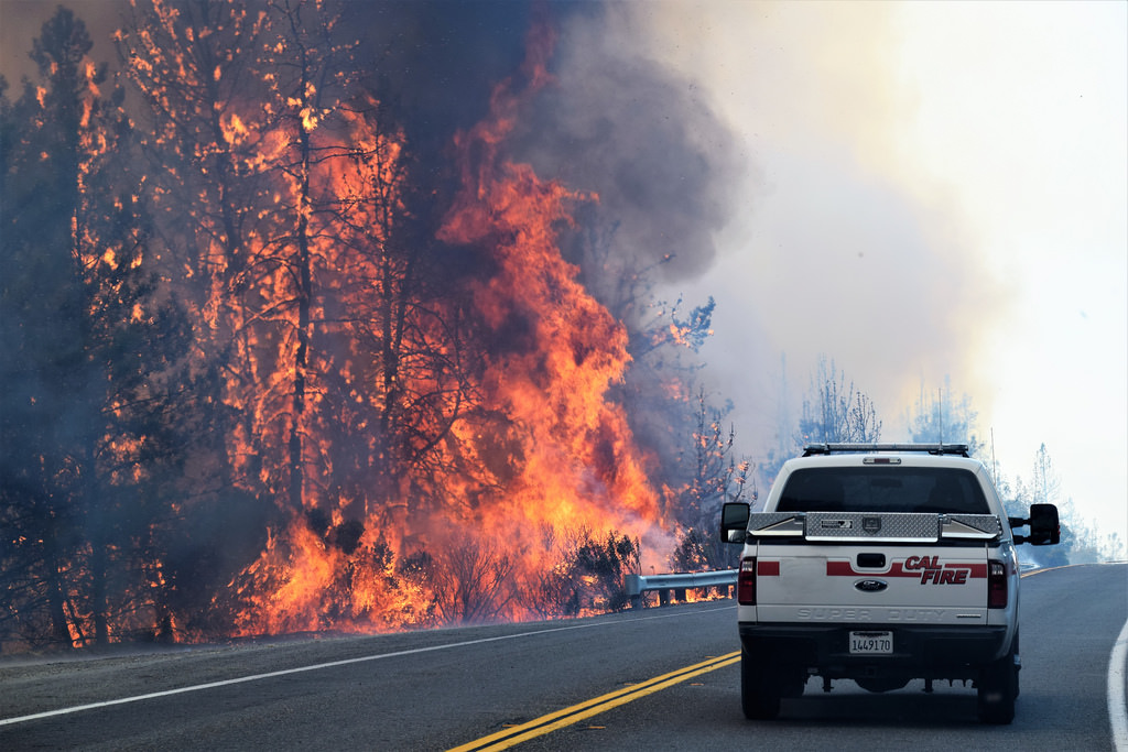 Vild konspirationsteori: Regeringen står bag skovbrande i Californien