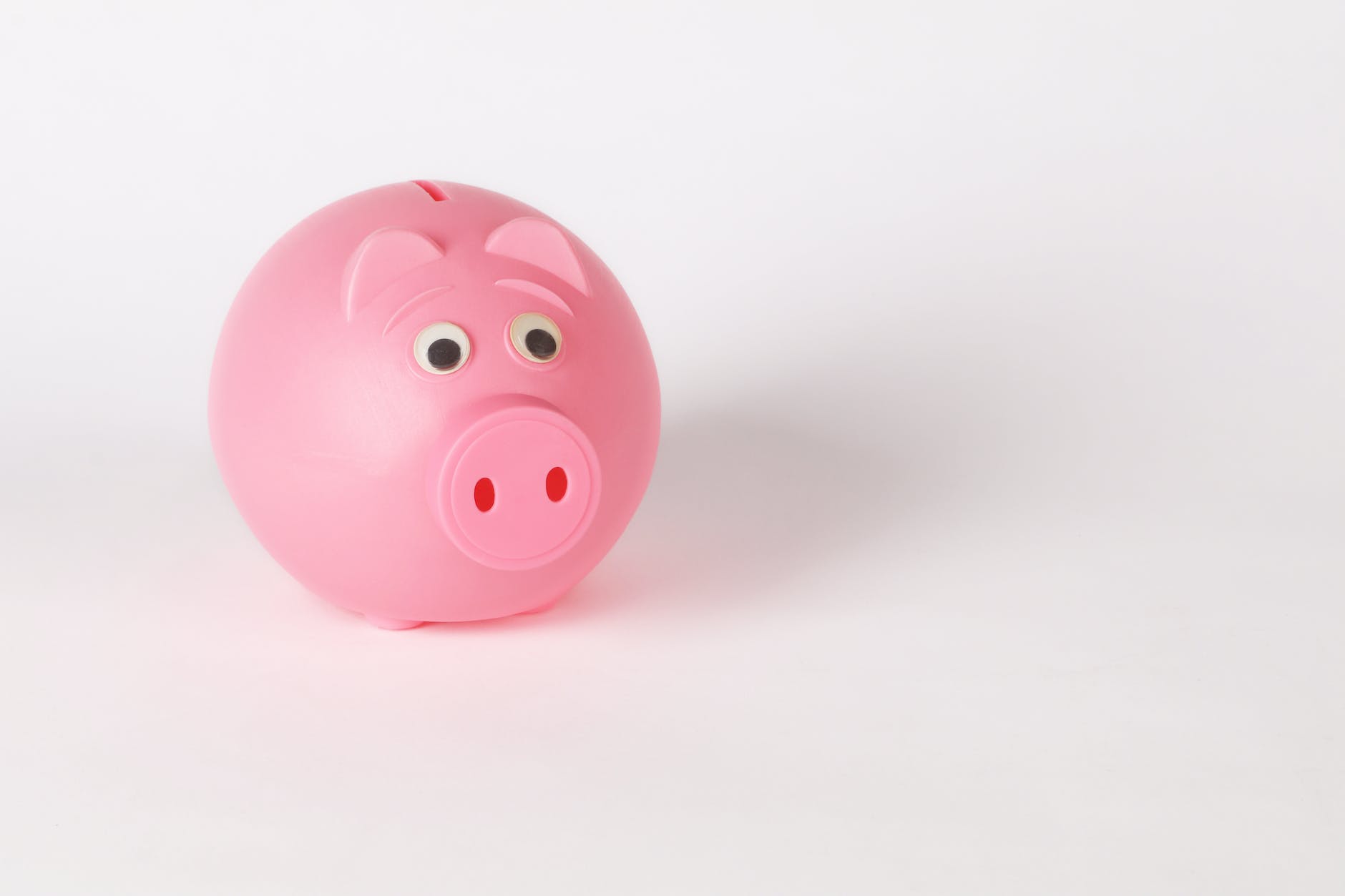 close up photo of cute pink piggy bank
