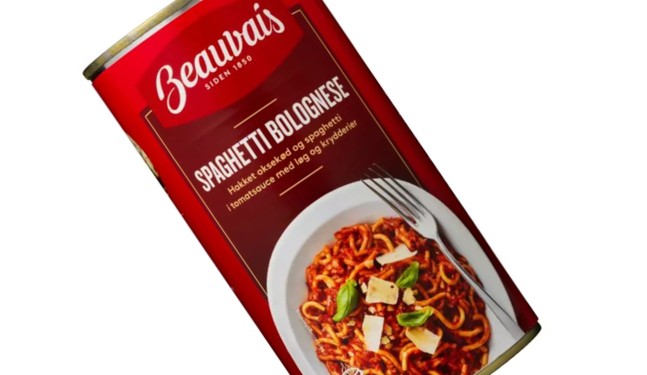 Tilbagekalder Spaghetti Bolognese og Ketchup
