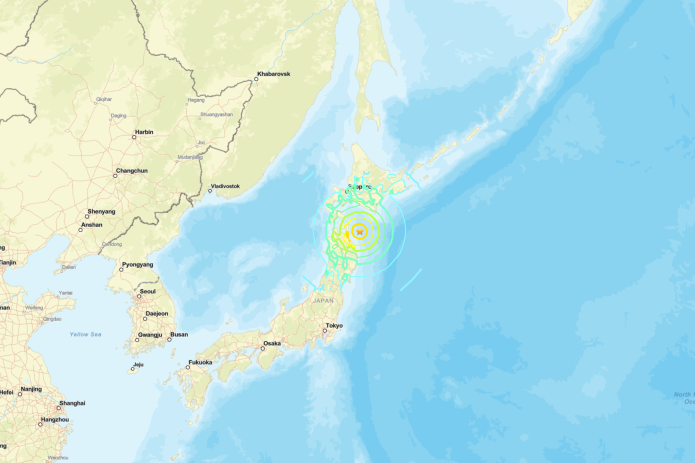 Jordskælv og tsunami rammer Japan