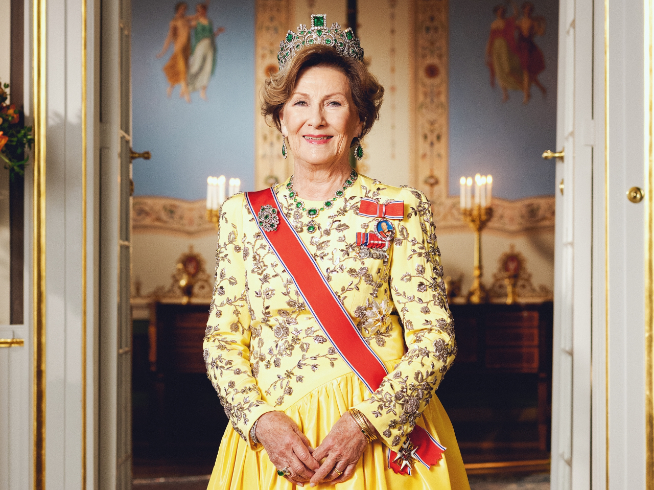 H. M. Dronning Sonja.