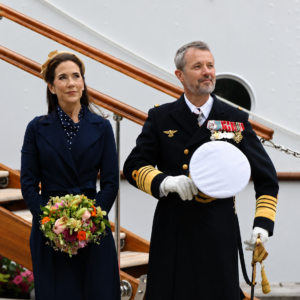 Kongen og dronningen.