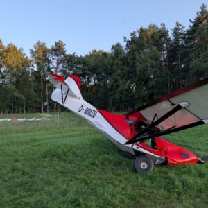 Ultraletfly styrtet ned.
