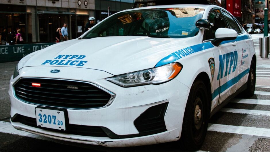 patruljebil NYPD, New York Police Department.